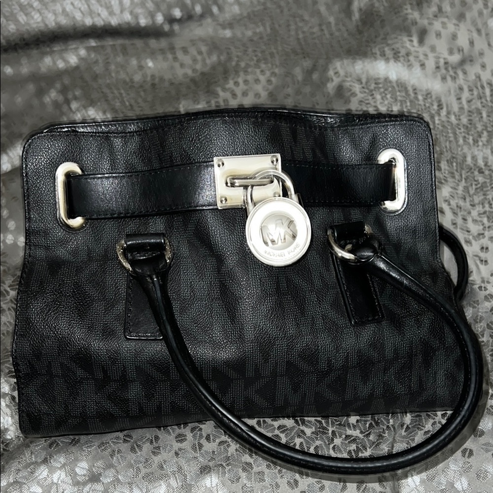 Michael Kors Black Signature Tote Bag